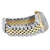 Image 8 : Rolex Mens Two Tone Champagne Index Dial Diamond And Sapphire Datejust With Role