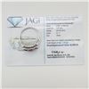 Image 2 : 1.07 ctw Diamond 14KT White Gold Trinity Engagement Ring