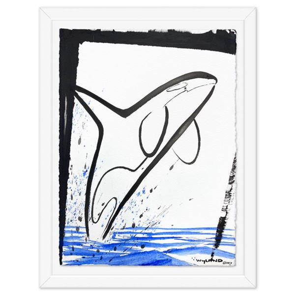 Orca Breach by Wyland Original