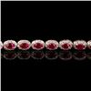 Image 3 : 16.16 ctw BURMESE Ruby and 6.69 ctw Diamond Platinum Necklace (GIA CERTIFIED)