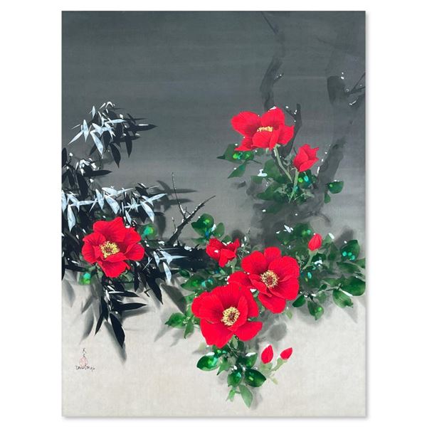 Snow Fire Roses by Lee, David