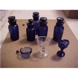 Cobalt Blue Medicine Bottles
