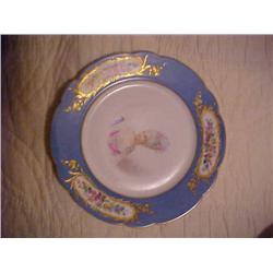 Antique Plate with gold leaf detail
