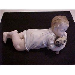 Bisque Piano Baby figurine