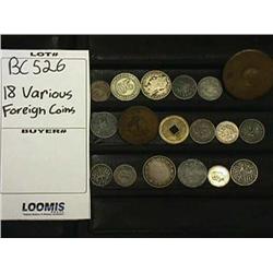 Foreign coins