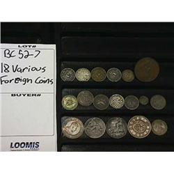 Foreign coins