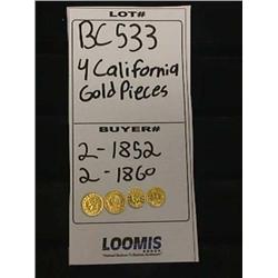 California Gold Pieces