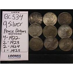 Silver Peace Dollars