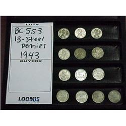 1943 Steel Pennies