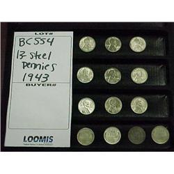 1943 Steel Pennies