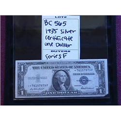 1935 Silver Certificate One Dollar