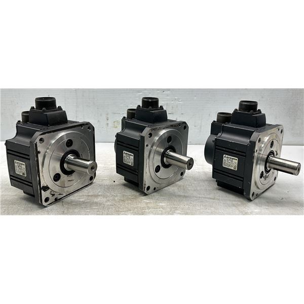 (3) Mitsubishi #HC-SFS52K AC Servo Motors