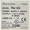 Image 4 : Mitsubishi #FXan-64MT-DSS Programmable Controller w/#FXon-8EX-ES/UL & #FX2n-4DA