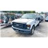 Image 1 : 2008 FORD F-250 SUPERDUTY XL, 2DR PU, WHITE, VIN 1FTNF20548EC63120