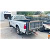 Image 2 : 2008 FORD F-250 SUPERDUTY XL, 2DR PU, WHITE, VIN 1FTNF20548EC63120