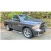Image 1 : 2014 DODGE RAM 1500 2DR PU, GREY, VIN 3C6JR6AT6EG254697