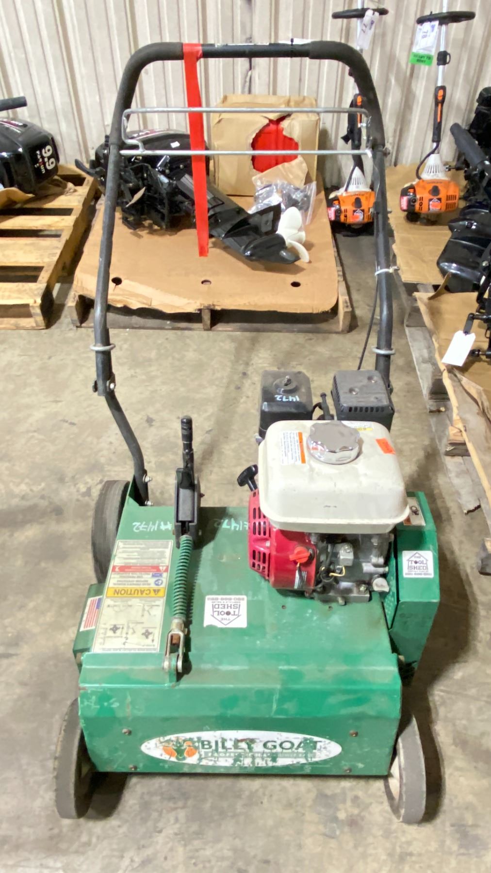 BILLY GOAT PR550H PROFESSIONAL POWER RAKE / DETHATCHER - Able Auctions