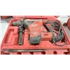Image 2 : MILWAUKEE ELECTRIC ROTARY HAMMER DRILL IN A HARD TRANSPORT CASE