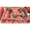 Image 2 : MILWAUKEE ELECTRIC ROTARY HAMMER DRILL IN A HARD TRANSPORT CASE