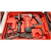 Image 2 : MILWAUKEE ELECTRIC SDS PLUS ROTARY HAMMER DRILL WITH HARD TRANSPORT CASE