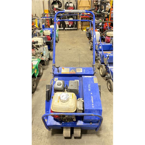 BLUEBIRD 19" WALK BEHIND GAS POWERED LAWN AERATOR 530 WITH HONDA GX160