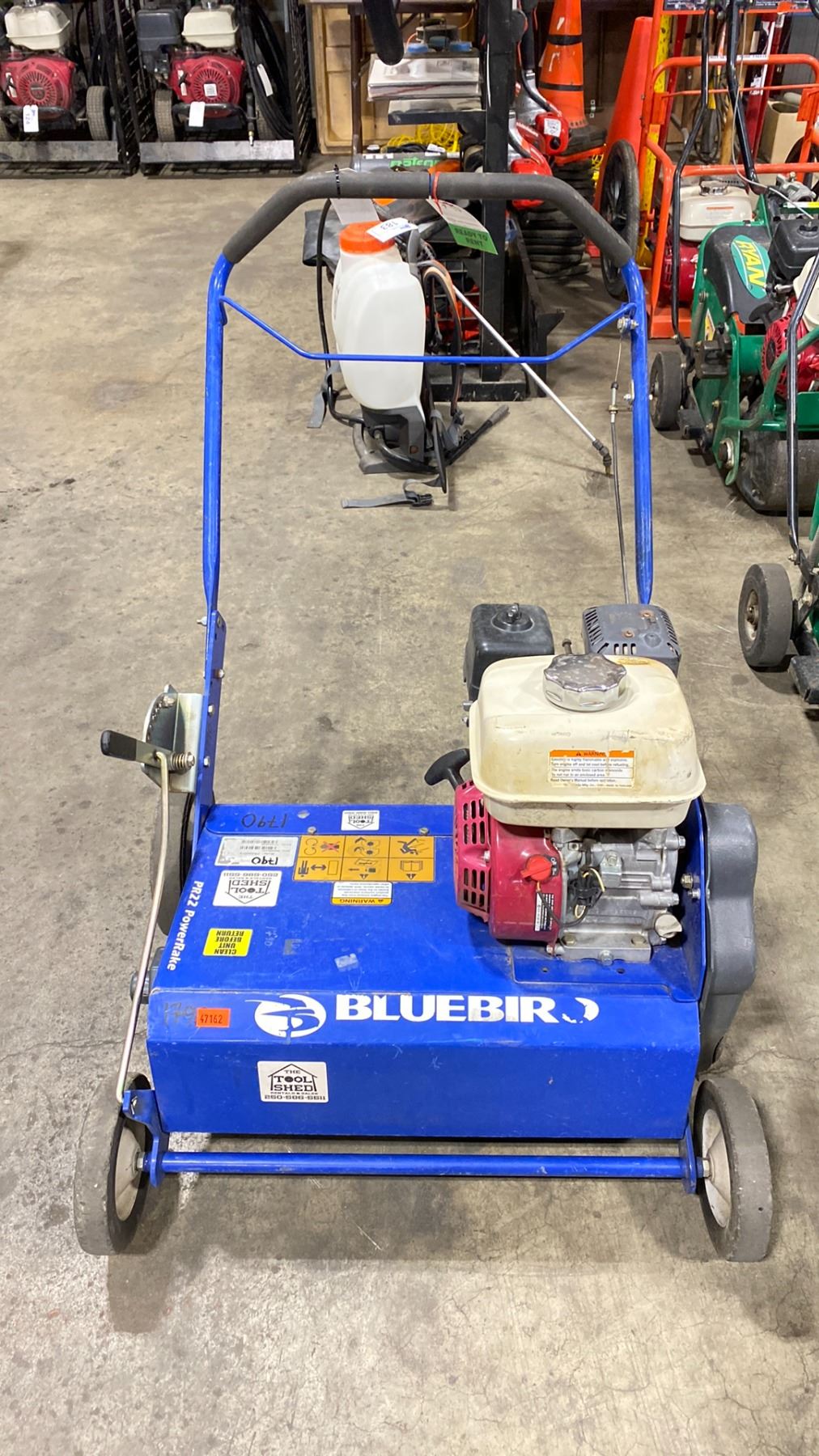 Bluebird Power Rake Bagger Kit 22