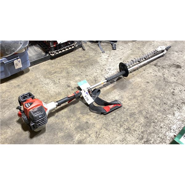 SHINDAIWA AH262 GAS POWERED SHAFTED HEDGE TRIMMER