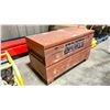 Image 2 : BROWN METAL JOB BOX APPROX 48"L X  24"W X 28"H
