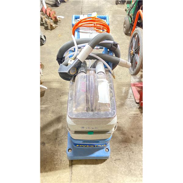EDIC FIVESTAR COMMERCIAL ELECTRIC WALK BEHIND CARPET CLEANER WITH HOSE , WAND & CABLE