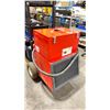 Image 2 : MARLEY TBX104 RED PNEUMATIC TIRE MOBILE ELECTRIC INDUSTRIAL JOBSITE HEATER