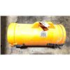 Image 2 : ALLEGRO COM-PAX-IAL ORANGE INDUSTRIAL ELECTRIC EXPANDABLE RESTORATION FRESH AIR FAN