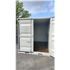 Image 8 : GREY 12' 10,120 MAX CAPACITY INDUSTRIAL OFFICE / SECURITY TRANSPORT CONTAINER WITH
