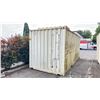 Image 2 : BEIGE 20' HC, 52,910 MAX CAPACITY INDUSTRIAL TRANSPORT CONTAINER WITH DUAL SWING REAR DOORS