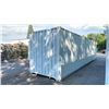 Image 3 : GREY 40' HC, 52,910 MAX CAPACITY INDUSTRIAL TRANSPORT CONTAINER WITH 4 DUAL SWING SIDE DOORS
