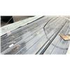 Image 2 : STACK OF 100 SKLP DARK GREY 12"L X 37"W INDUSTRIAL CORRUGATED METAL ROOF / WALL SHEETING