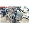 Image 2 : GIYI 2025 BLACK PG72 INDUSTRIAL 72" HYDRAULIC SKID STEER PLATE GRABBER ATTACHMENT
