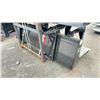 Image 2 : GIYI 2025 BLACK PG72 INDUSTRIAL 72" HYDRAULIC SKID STEER PLATE GRABBER ATTACHMENT WITH 2 GIYI BLACK