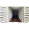 Image 2 : GREY 40' HC, 52,910 MAX CAPACITY INDUSTRIAL TRANSPORT CONTAINER WITH 4 DUAL SWING SIDE DOORS