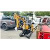 Image 2 : AGT INDUSTRIAL H12 YELLOW GAS POWERED RUBBER TRACK MINI EXCAVATOR WITH ATTACHED
