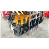 Image 2 : 2 GIYI 2025 BLACK CLG72 INDUSTRIAL 72" HYDRAULIC SKID STEER CURVED LOG GRABBER ATTACHMENTS, GIYI