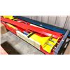 Image 3 : AGT ATK-B1000 RED INDUSTRIAL 1,190.5 LBS CAPACITY HYDRAULIC 2 POST AUTOMOTIVE HOIST