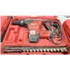 Image 2 : MILWAUKEE ELECTRIC ROTARY HAMMER DRILL IN HARD TRANSPORT CASE WITH DRILL BITS