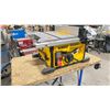 Image 2 : DEWALT DWE7485 ELECTRIC 8 1/4" COMPACT PORTABLE JOBSITE TABLE SAW