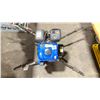 Image 1 : 2 MAN GROUND HOG AUGER DRIVER MACHINE, POWERFIST 212CC ENGINE & HEAVY DUTY AUGER ATTACHMENT