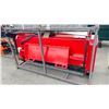 Image 2 : 2025 GIYI RED 72PRO INDUSTRIAL 72" HYDRAULIC SKID STEER MULCHER ATTACHMENT