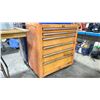 Image 2 : ORANGE 6 DRAWER MOBILE TOOL STORAGE CHEST
