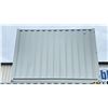 Image 3 : GREY 12' 10,120 MAX CAPACITY INDUSTRIAL OFFICE / SECURITY TRANSPORT CONTAINER WITH