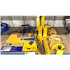 Image 1 : IRWIN DIAMANTADO TILE CUTTING BLADE, PAIR OF F-CLAMPS, 4 TRAILER LOCKS & 4 LADDER JACKS