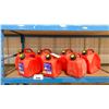 Image 1 : ASSORTED JERRY CANS, 4 - 10L & 3 - 5L
