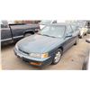 Image 1 : 1997 HONDA ACCORD V6, 4DRSD, GREEN, VIN 1HGCE6675VA800737